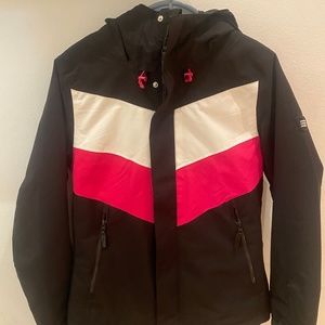 O'Neill Snow Women's Aplite Jacket P.36 Used ONCE pink black white SMALL
